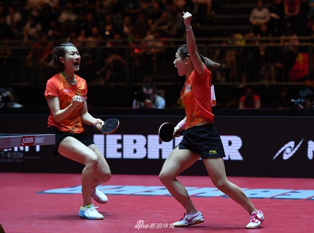 世乒賽2017女雙比賽，激烈技藝爭鋒，激烈角逐展開