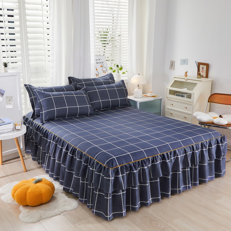 最新款床罩床裙樣式，時(shí)尚與舒適的完美融合